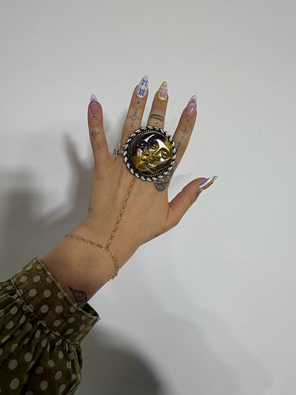 Always Together Moon and Sun Ring - ivyandlavyboutique ivyandlavyboutique