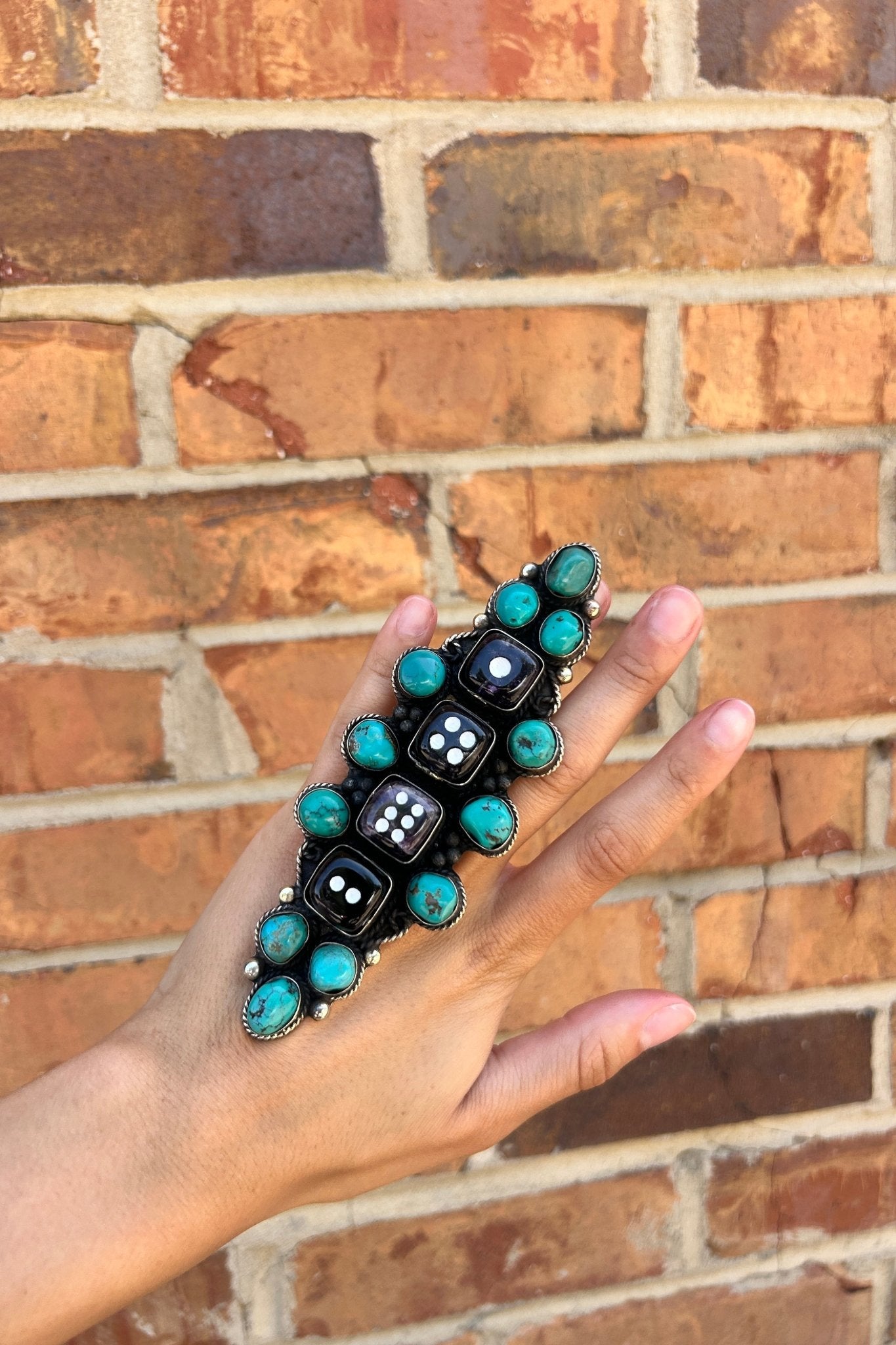 Amethyst Dice Ring - Style 2 - ivyandlavyboutique ivyandlavyboutique