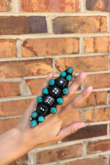 Amethyst Dice Ring - Style 2 - ivyandlavyboutique ivyandlavyboutique