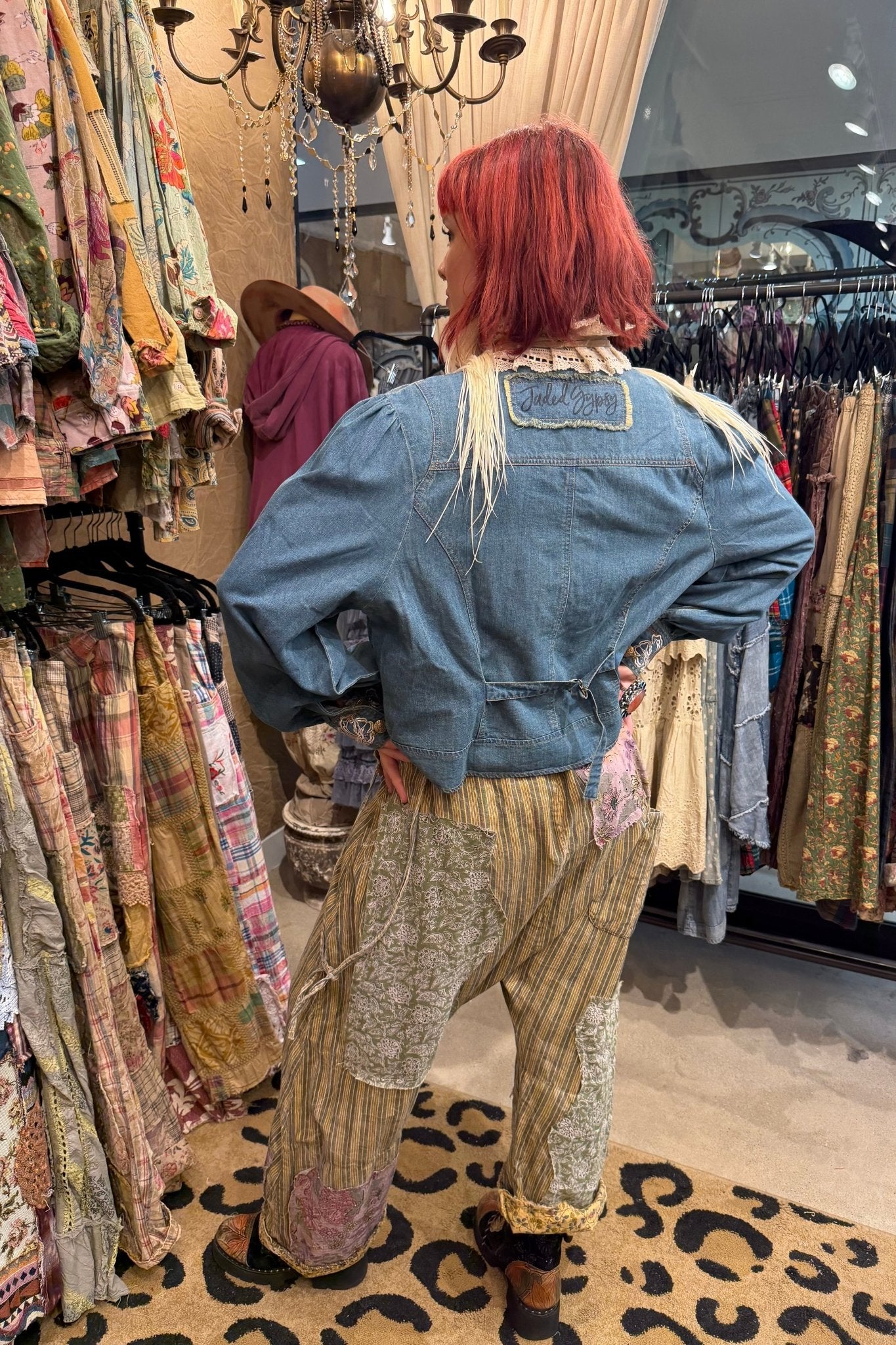 Antique Rose Jacket - ivyandlavyboutique Jaded Gypsy