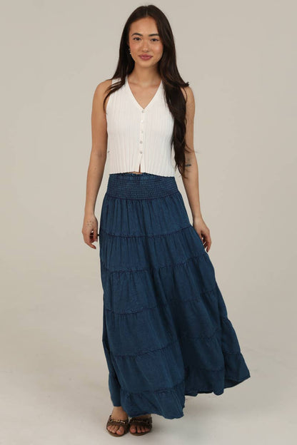 Apple Picking Maxi Skirt - ivyandlavyboutique ANGIE