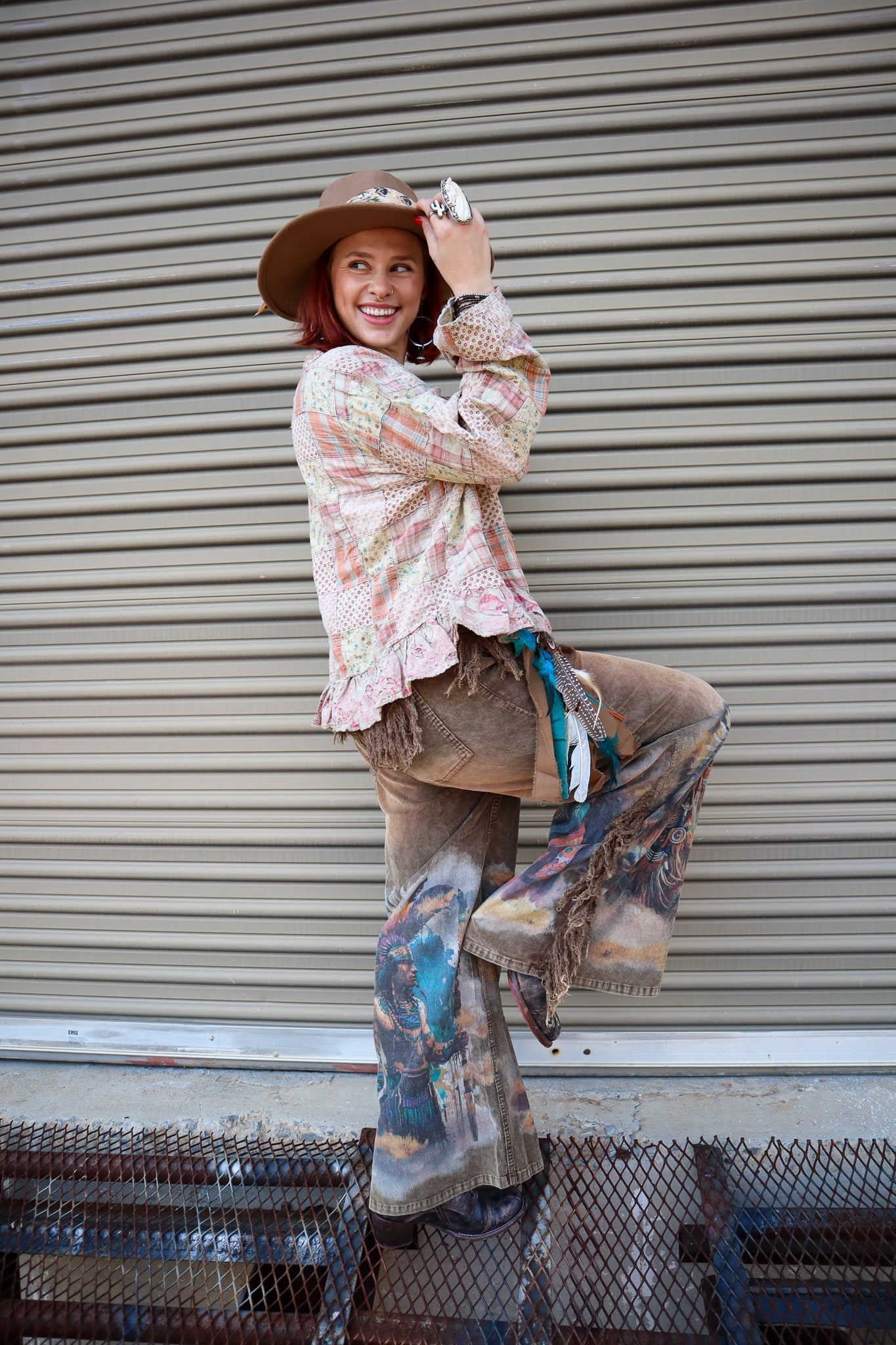 Apricot Fields Wrap Top - ivyandlavyboutique Jaded Gypsy