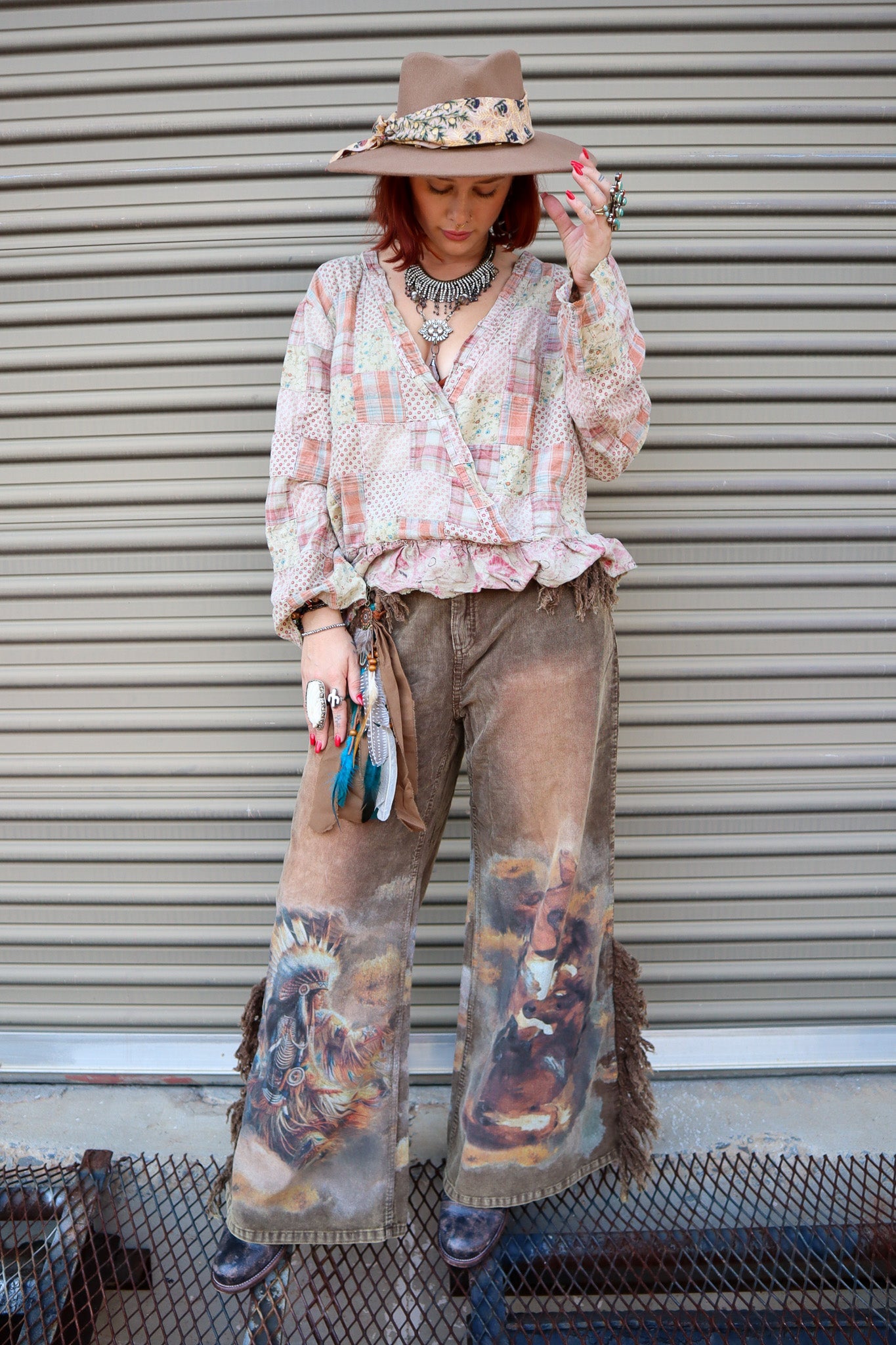 Apricot Fields Wrap Top - ivyandlavyboutique Jaded Gypsy