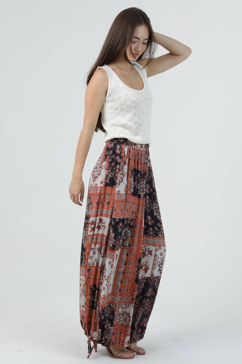 Around the Block Ballon Pant - ivyandlavyboutique ANGIE