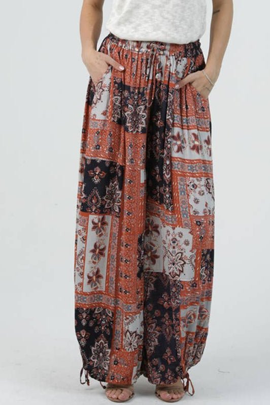 Around the Block Ballon Pant - ivyandlavyboutique ANGIE