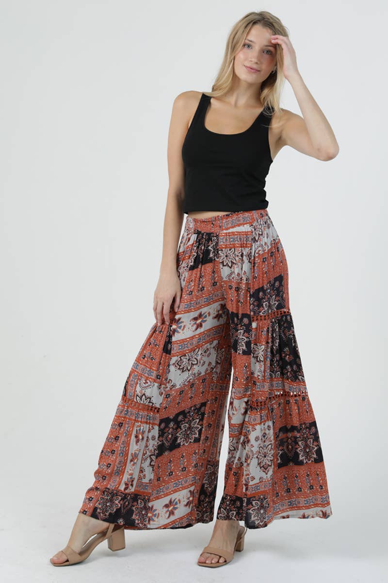 Around the Block Wide Leg Pant - ivyandlavyboutique ANGIE
