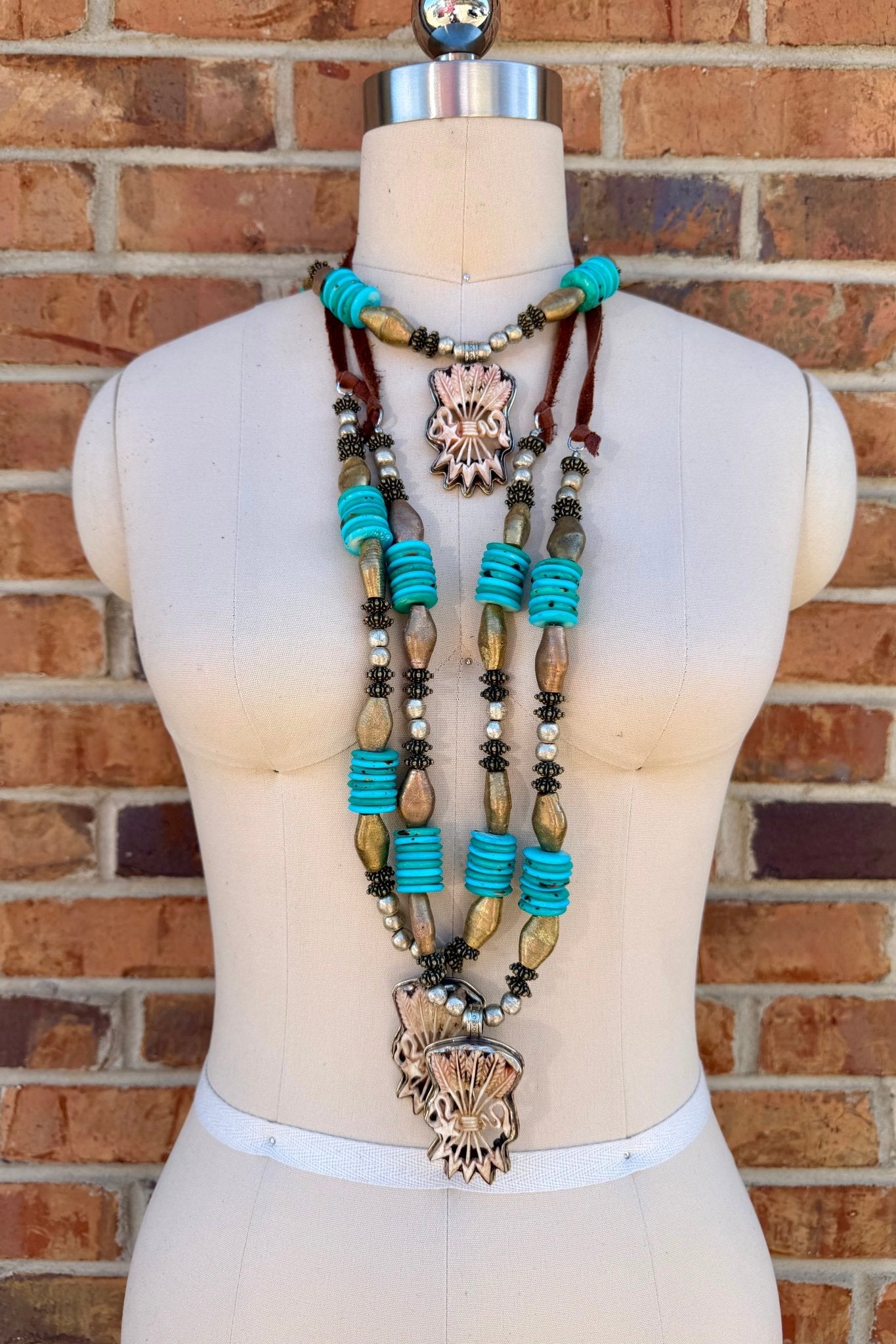 Arrow Bundle Long Statement Necklace - ivyandlavyboutique ivyandlavyboutique