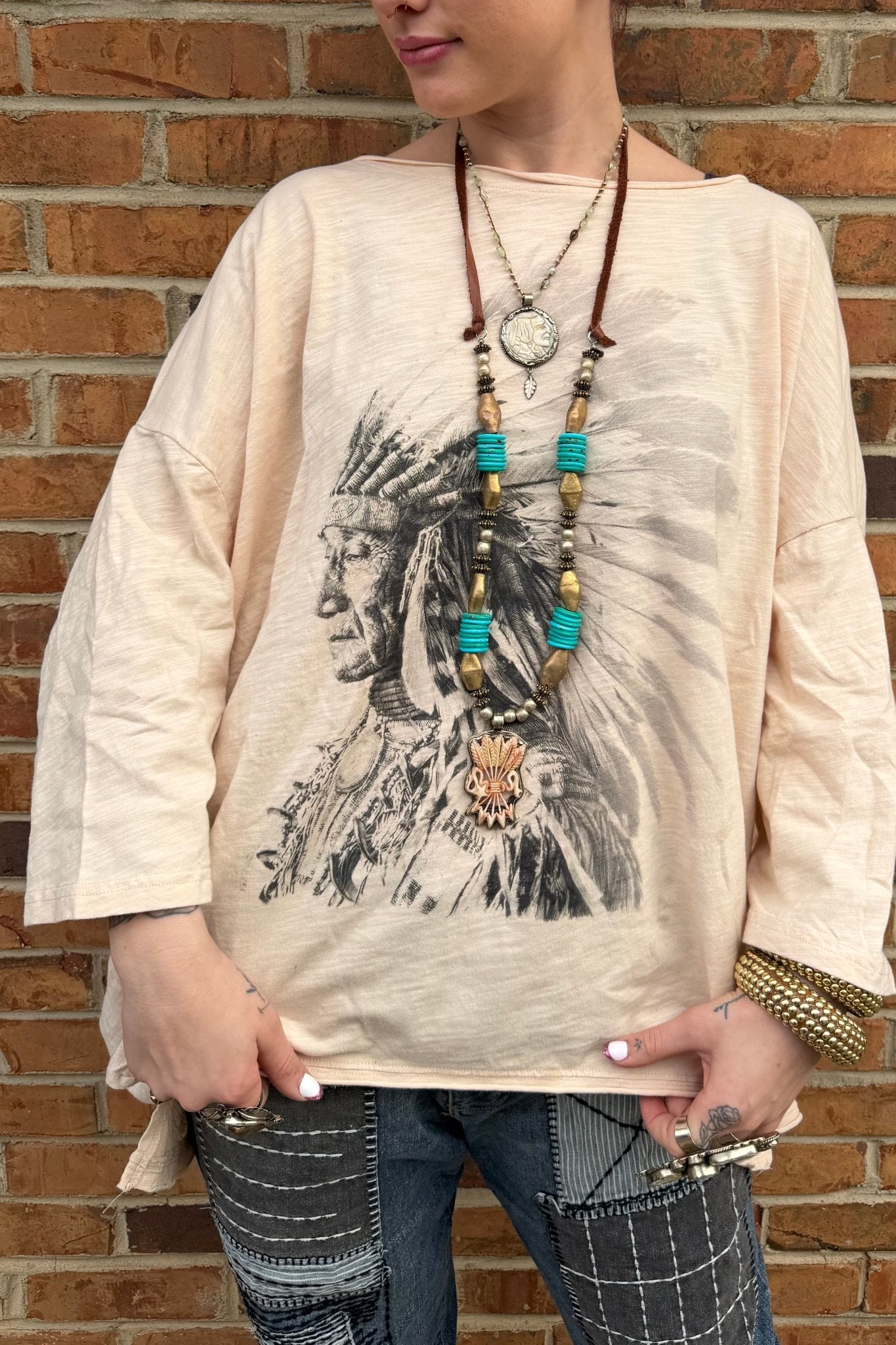 Arrow Bundle Long Statement Necklace - ivyandlavyboutique ivyandlavyboutique