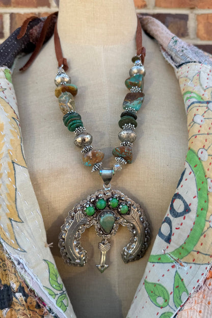 Arrow Through My Heart Big Statement Necklace - ivyandlavyboutique A Rare Bird Shop