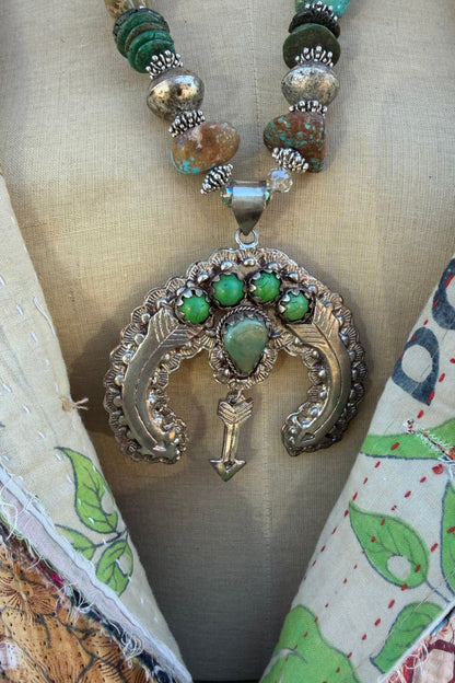 Arrow Through My Heart Big Statement Necklace - ivyandlavyboutique A Rare Bird Shop