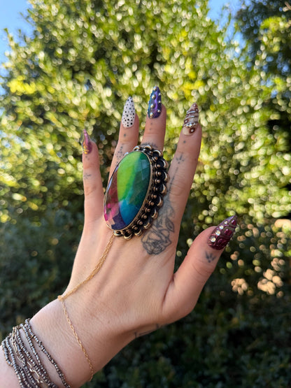 Artist Palette Ring 1 - Boho Wanderlust Boutique ivyandlavyboutique