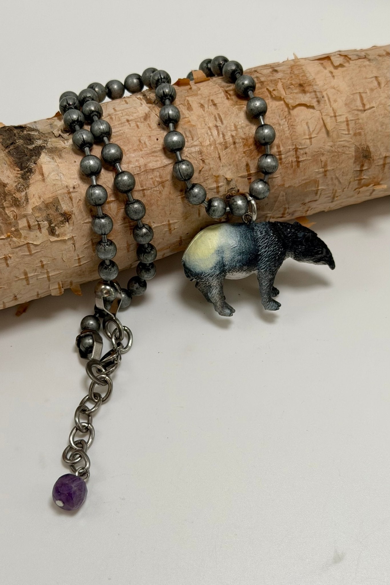 Asian Tapir Inner Child Animal Necklace - ivyandlavyboutique ivyandlavyboutique