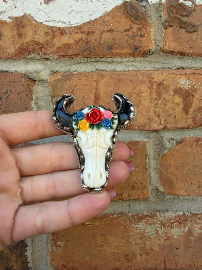 ASIS By the Bull Carved Statement Ring - ivyandlavyboutique ivyandlavyboutique
