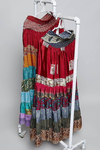 Assorted Print High Rise Smocked Wide Leg Pants: ASSORTED / OS - ivyandlavyboutique Pol Clothing