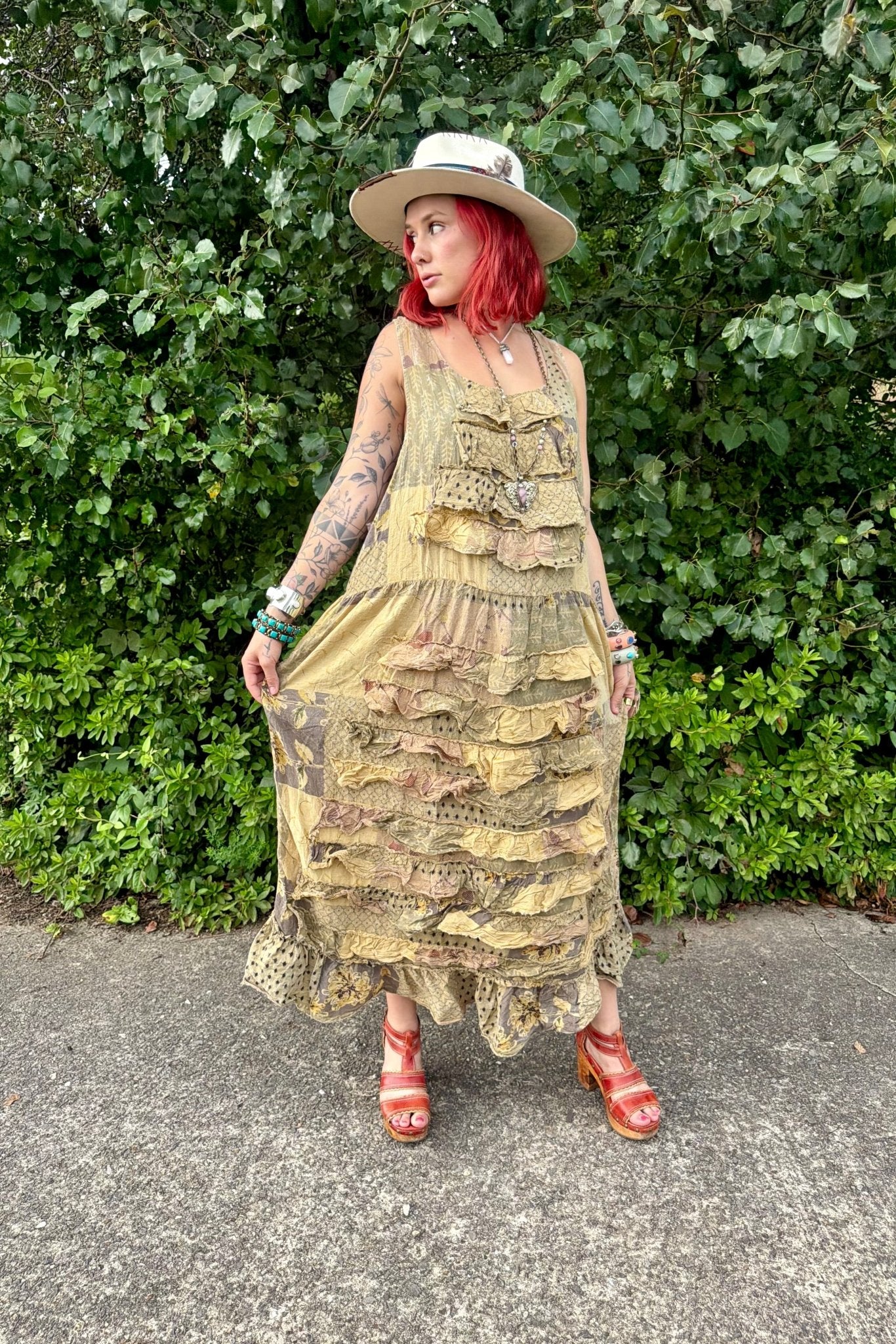 Avery Ruffle Tunic Dress - ivyandlavyboutique Jaded Gypsy