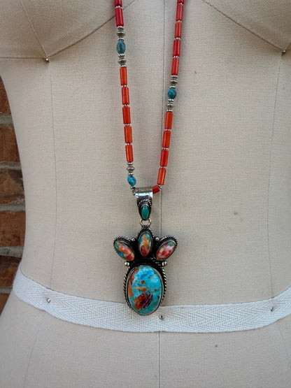 Aztec Abstract Necklace - ivyandlavyboutique ivyandlavyboutique