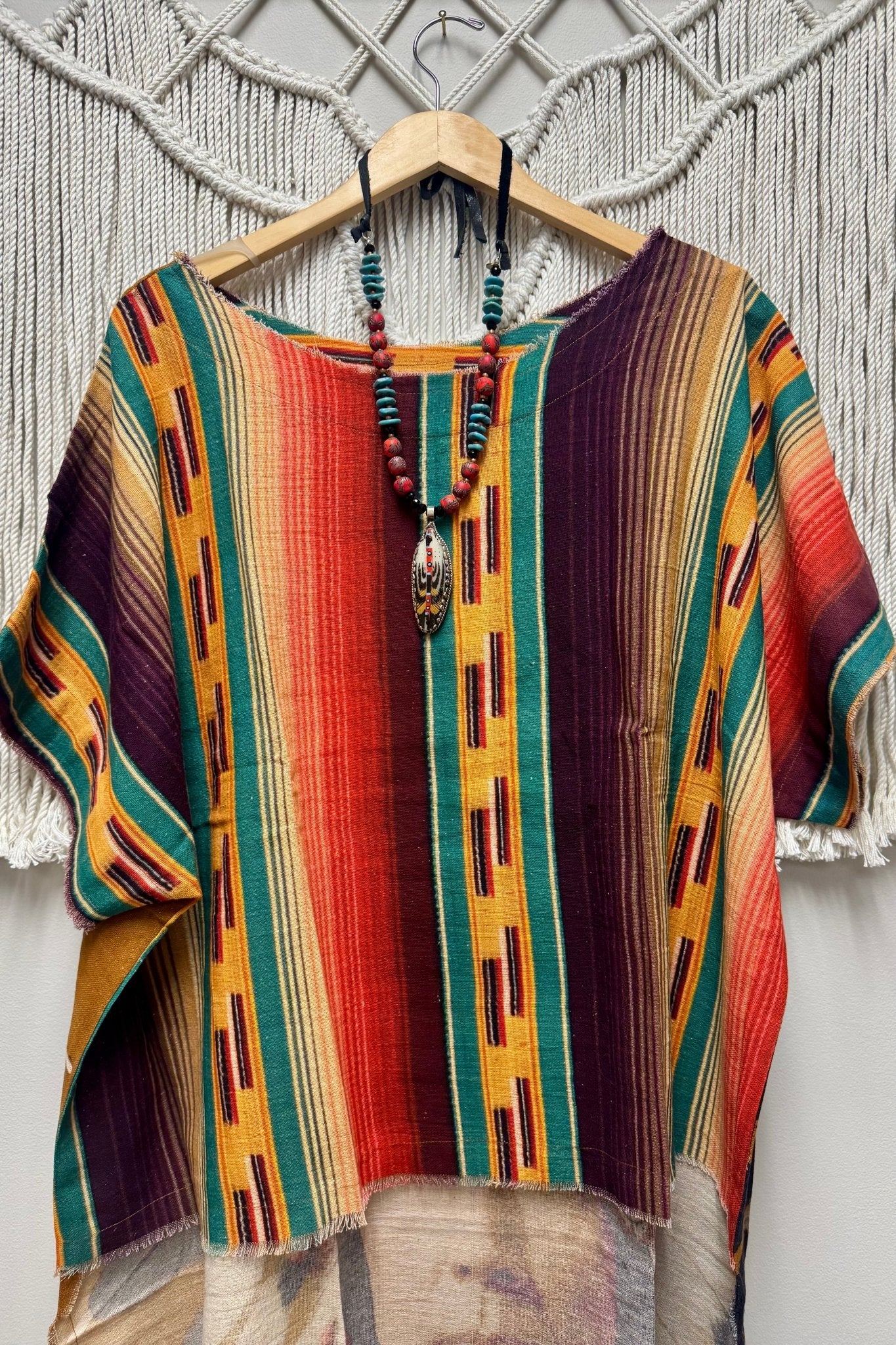 Aztec Print & Chief Hi Lo - ivyandlavyboutique I LOVE LINEN