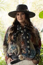 Backroad Blues Jakcet - ivyandlavyboutique Jaded Gypsy