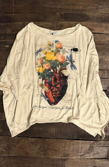 Be Free Top - Heart of Growth - ivyandlavyboutique Jaded Gypsy