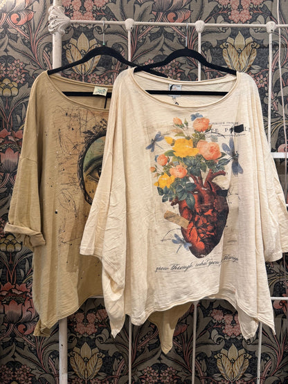 Be Free Top - Heart PREORDER - ivyandlavyboutique ivyandlavyboutique