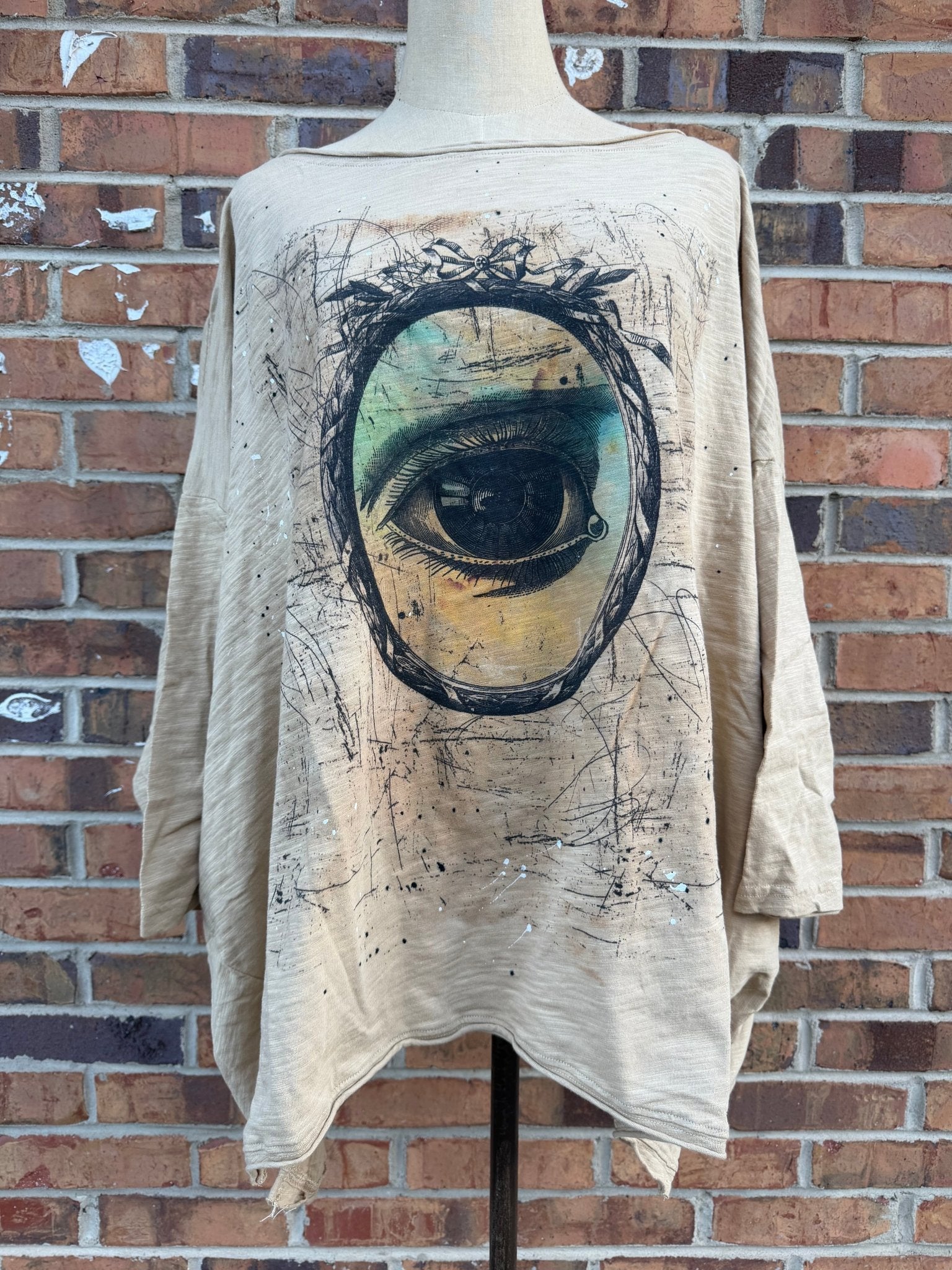 Be Free Top - in All Seeing EYE - ivyandlavyboutique Jaded Gypsy