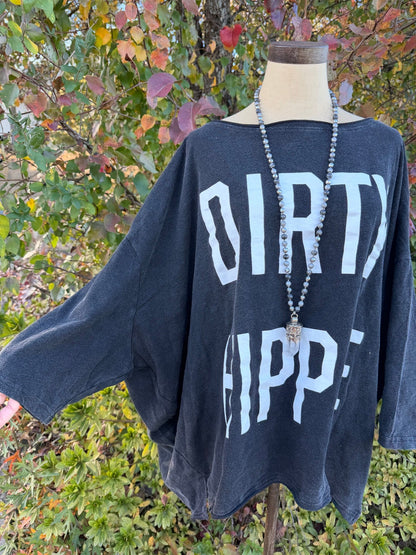 Be Free Top in Dirty Hippie - ivyandlavyboutique Jaded Gypsy