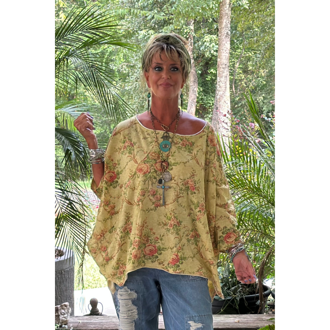 Be Free Top - Meadow Mist - ivyandlavyboutique Jaded Gypsy