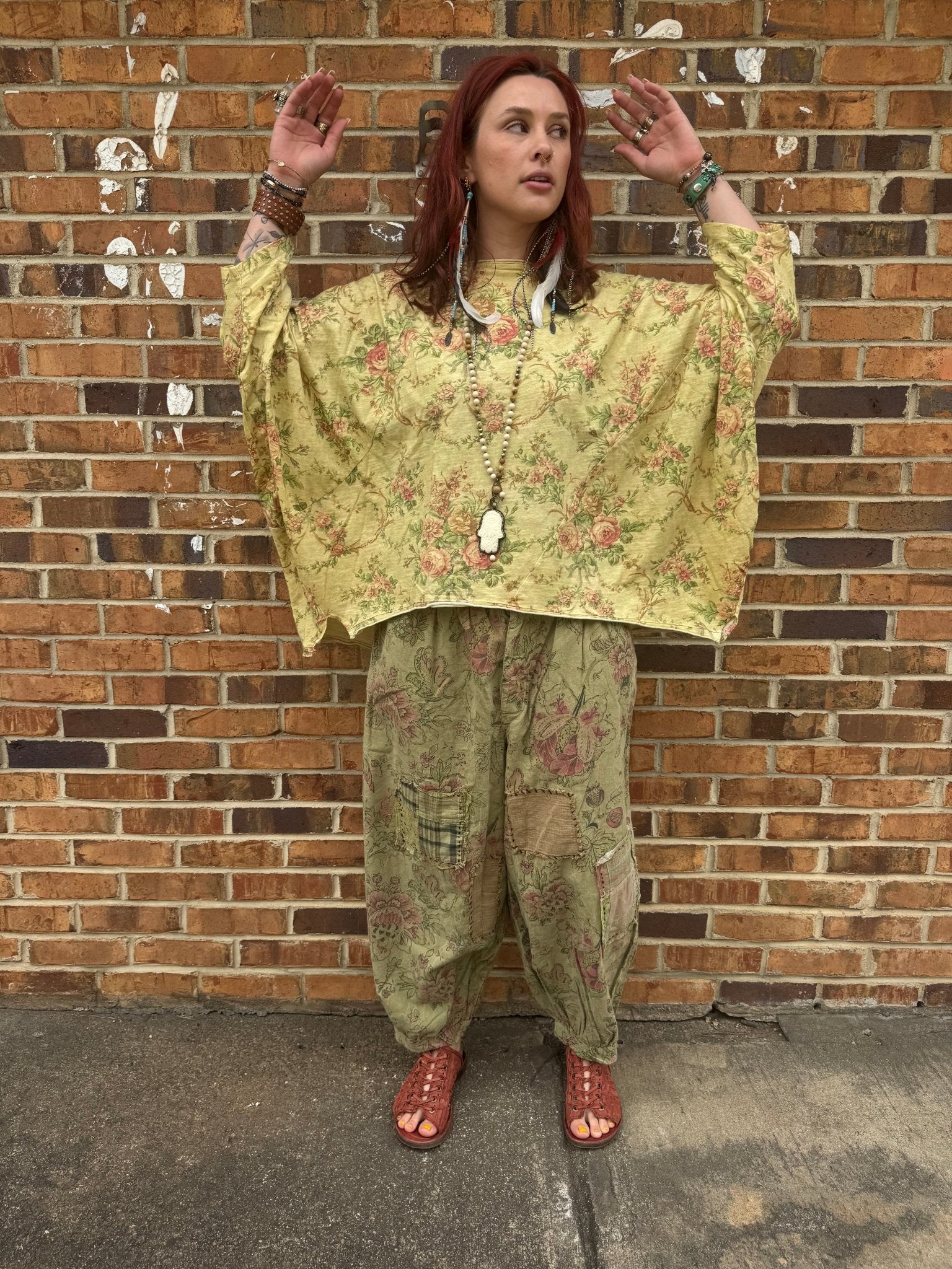 Be Free Top - Meadow Mist - ivyandlavyboutique Jaded Gypsy