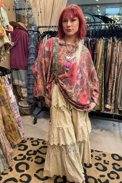 Be Free Top Woodland Meadow - ivyandlavyboutique Jaded Gypsy