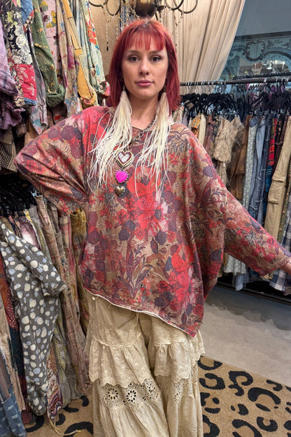 Be Free Top Woodland Meadow - ivyandlavyboutique Jaded Gypsy