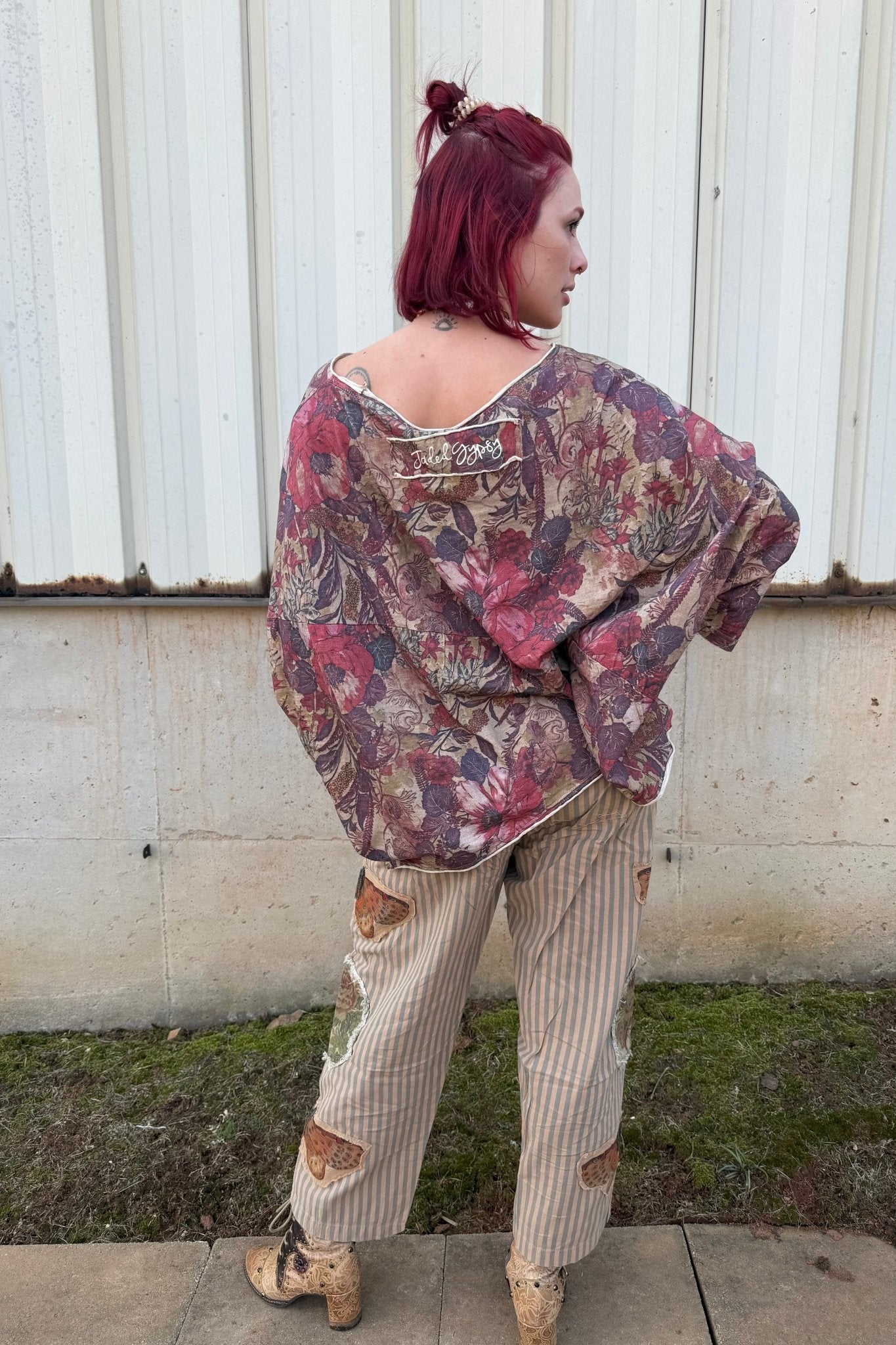 Be Free Top Woodland Meadow - ivyandlavyboutique Jaded Gypsy