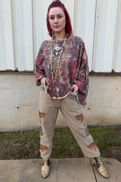 Be Free Top Woodland Meadow - ivyandlavyboutique Jaded Gypsy