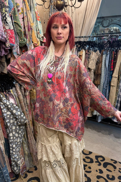 Be Free Top Woodland Meadow - ivyandlavyboutique Jaded Gypsy