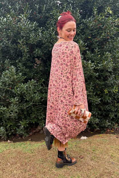 Be True Tunic - Floral Blessings - ivyandlavyboutique Jaded Gypsy