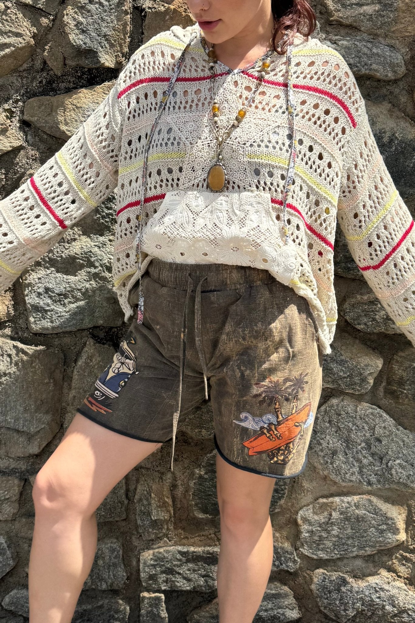 Beach Life Shorts - ivyandlavyboutique Kathmandu Imports