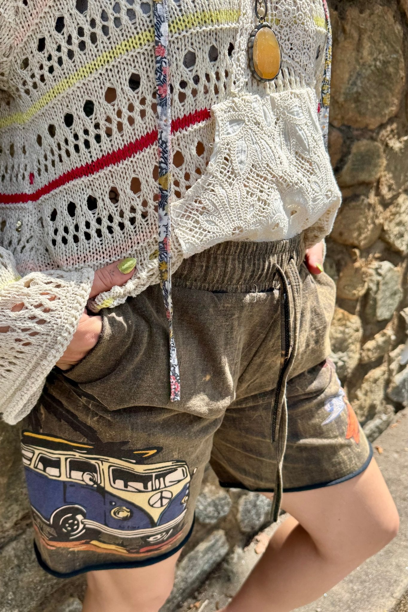 Beach Life Shorts - ivyandlavyboutique Kathmandu Imports