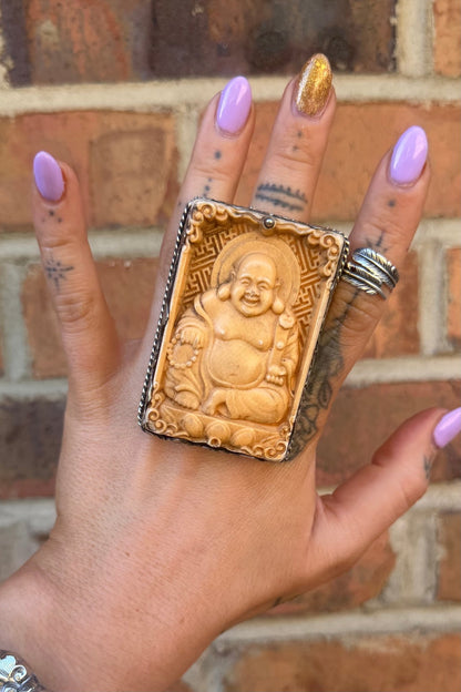 Belly Laughs BIG Resin Ring - ivyandlavyboutique ivyandlavyboutique