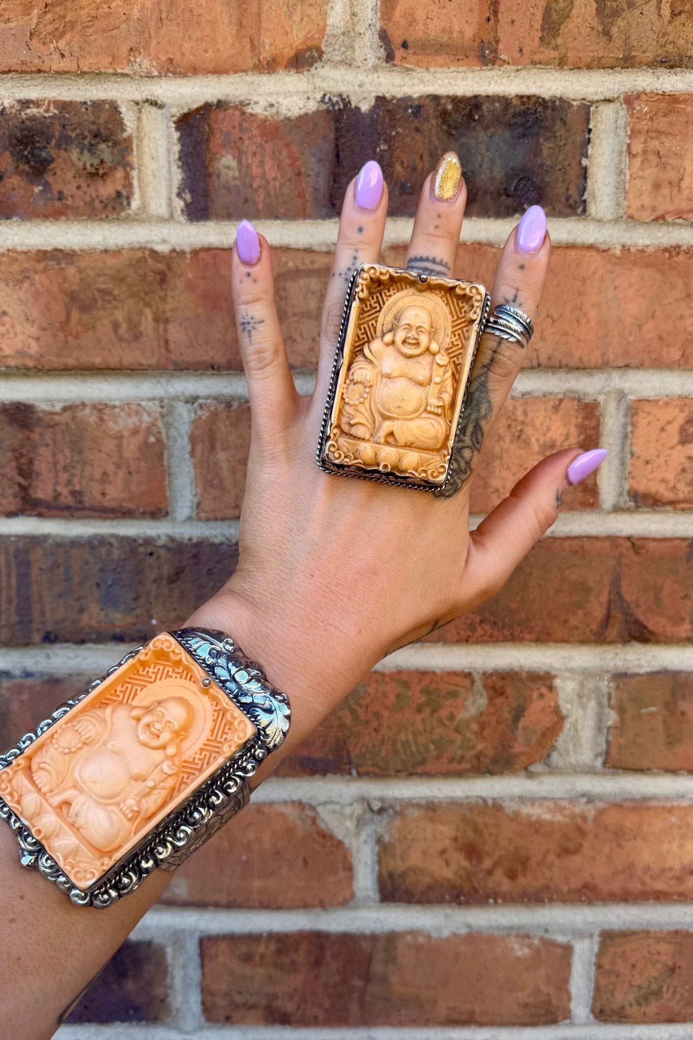 Belly Laughs BIG Resin Ring - ivyandlavyboutique ivyandlavyboutique
