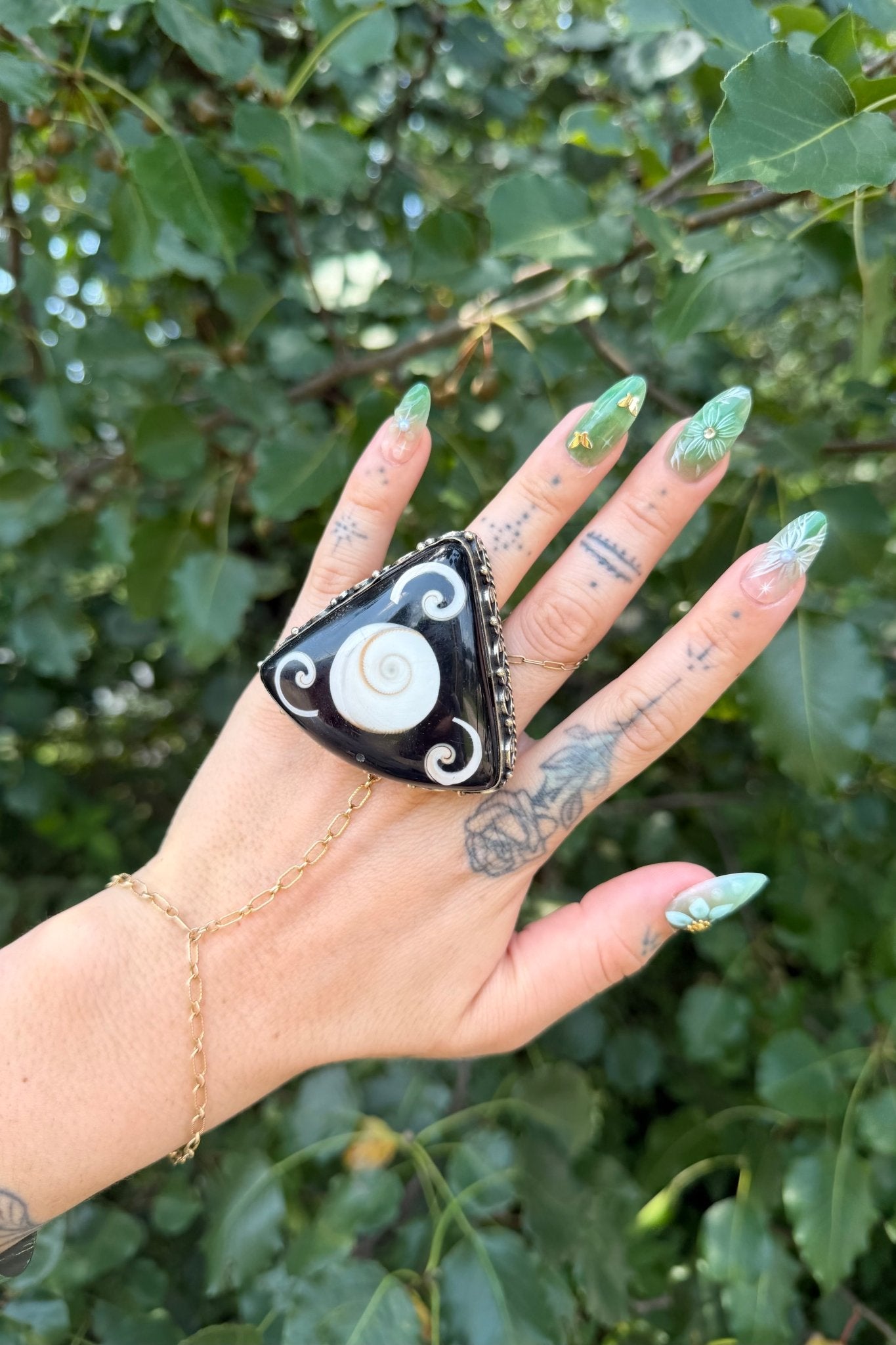 Bermuda Triangle Ring - ivyandlavyboutique ivyandlavyboutique