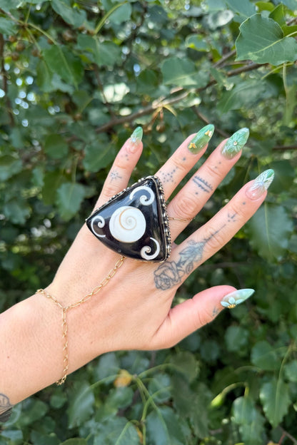 Bermuda Triangle Ring - ivyandlavyboutique ivyandlavyboutique