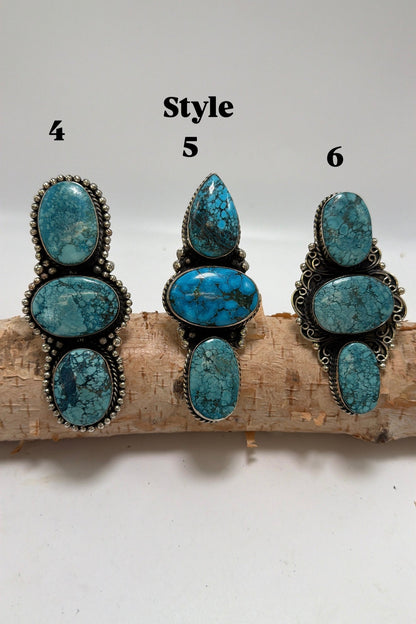Big Blues Ring - ivyandlavyboutique ivyandlavyboutique
