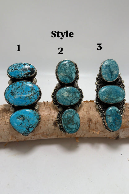 Big Blues Ring - ivyandlavyboutique ivyandlavyboutique