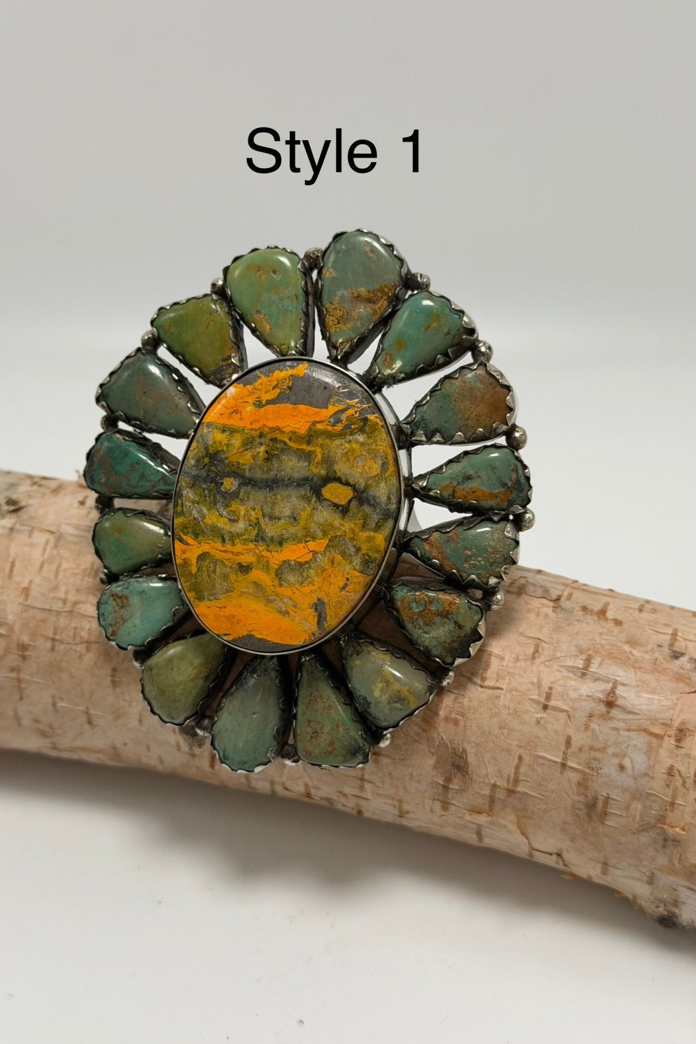 Biggie Turquoise Statement Ring - ivyandlavyboutique ivyandlavyboutique