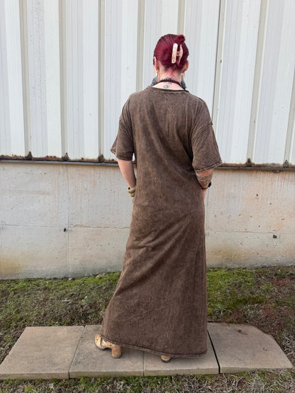 Billie The Kid T Shirt Dress - ivyandlavyboutique I LOVE LINEN