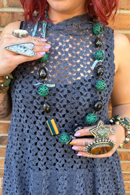 Birds Nest Ball Necklace - ivyandlavyboutique ivyandlavyboutique