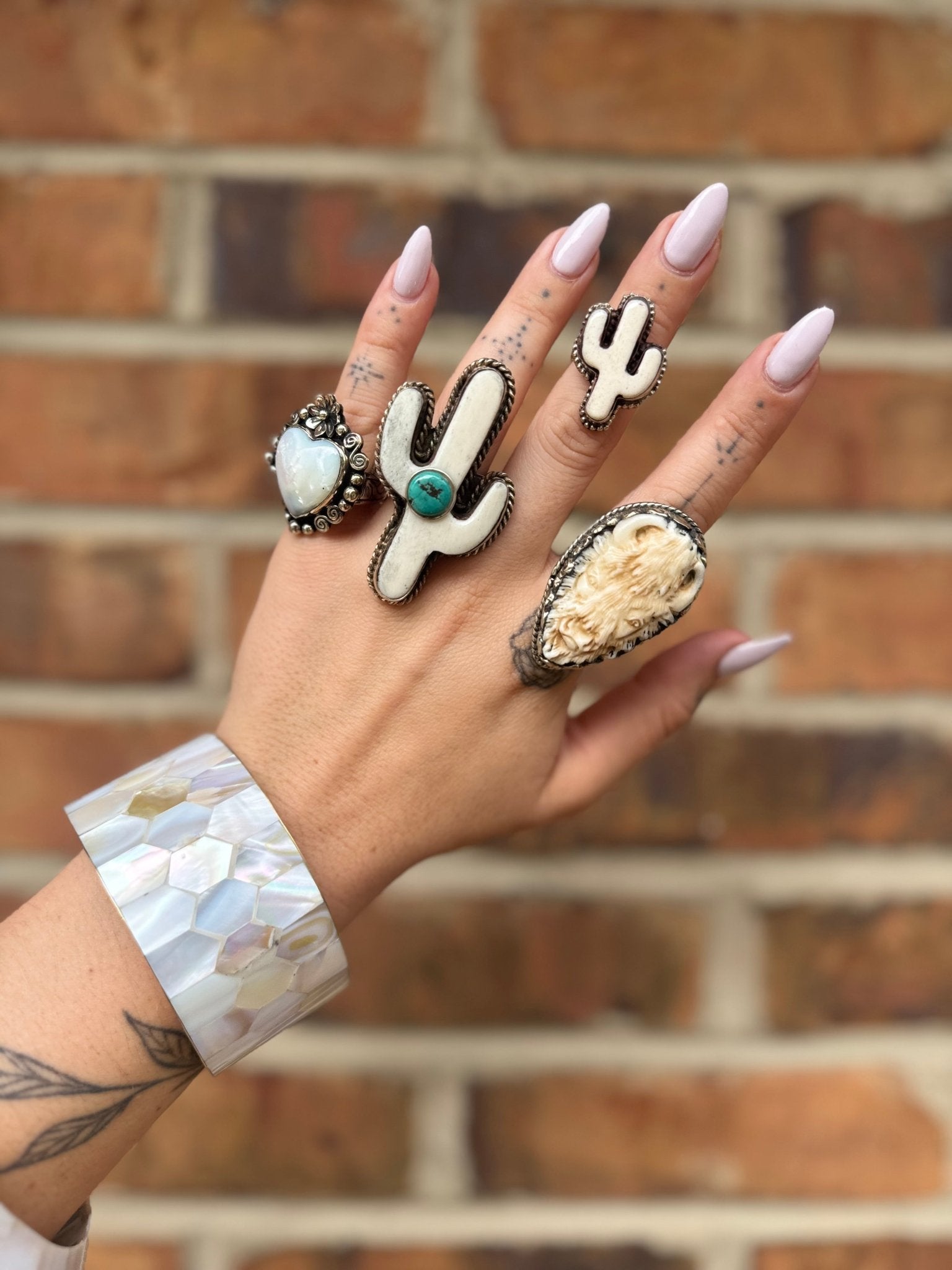 Bison Head Ring - ivyandlavyboutique ivyandlavyboutique