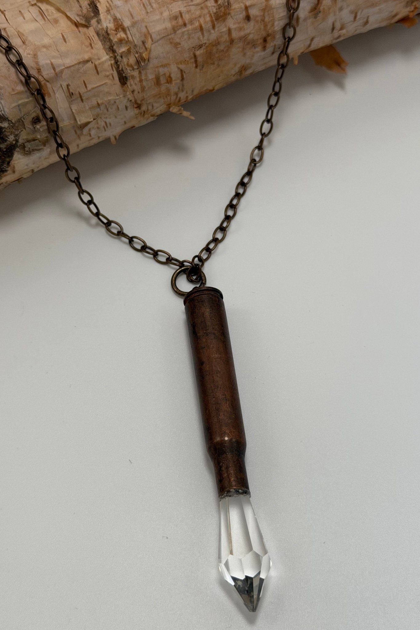 Bite the Bullet Necklace - ivyandlavyboutique ivyandlavyboutique