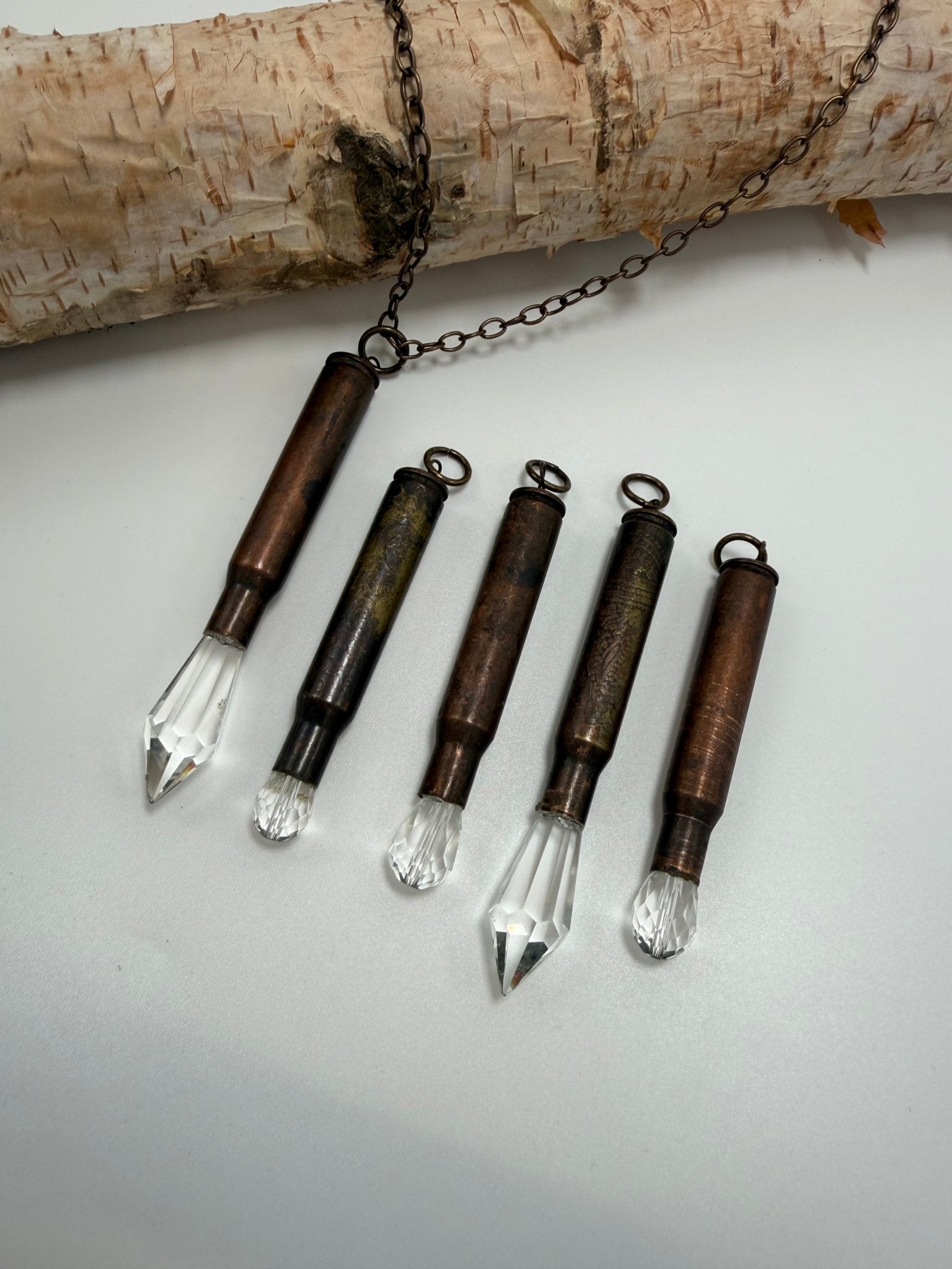 Bite the Bullet Necklace - ivyandlavyboutique ivyandlavyboutique