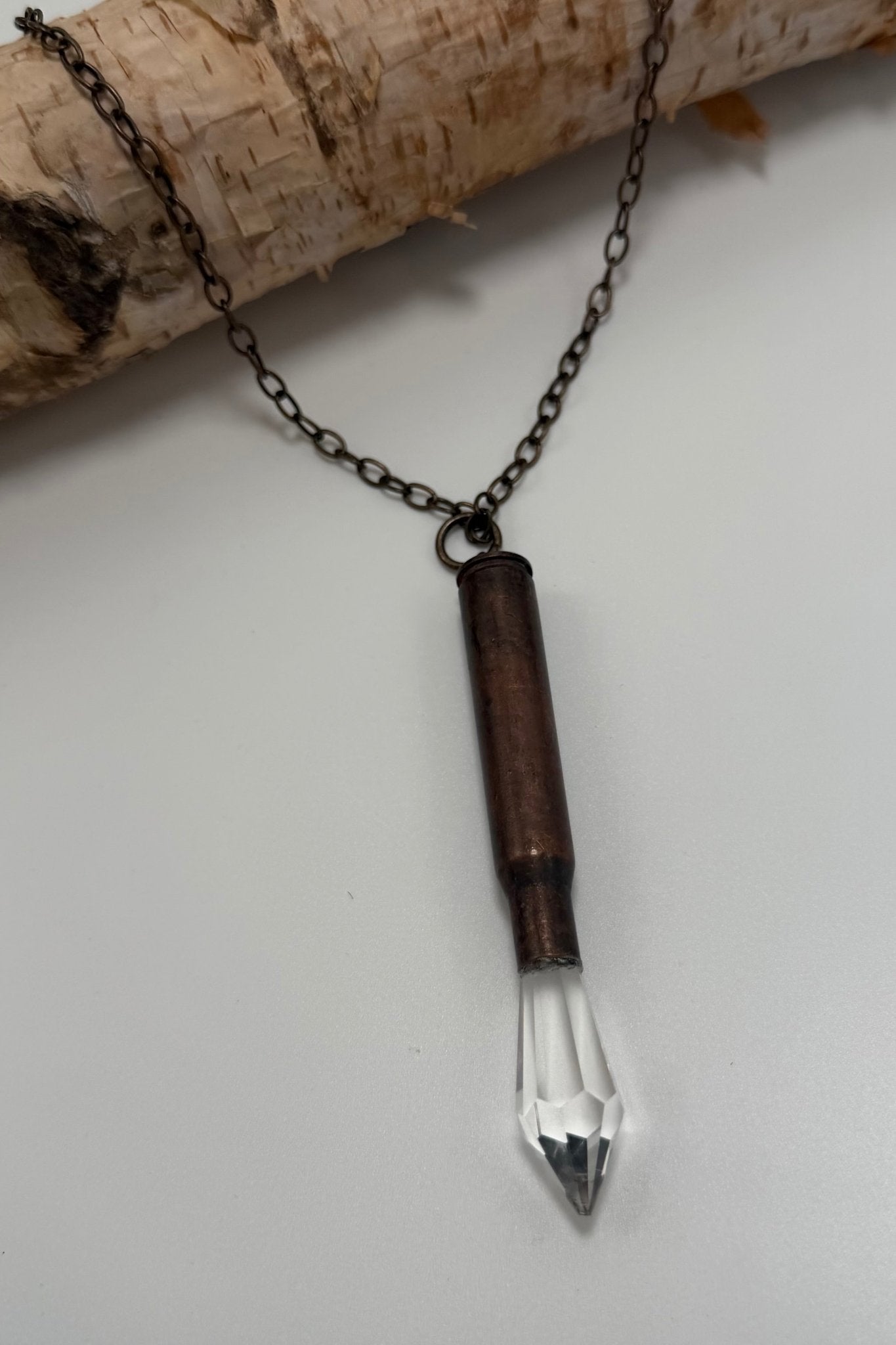 Bite the Bullet Necklace - ivyandlavyboutique ivyandlavyboutique