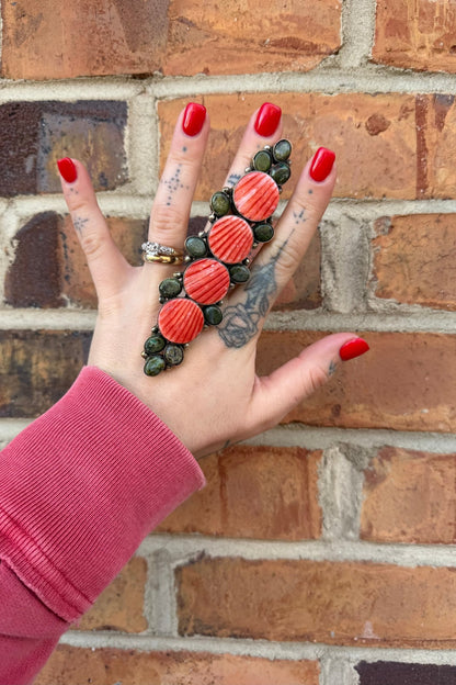Bits of Glam Long Statement Ring - ivyandlavyboutique ivyandlavyboutique